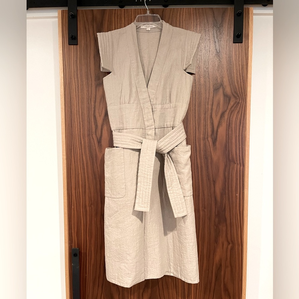 Marc Jacobs Midi Linen Dress - Picture 11 of 11